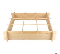 Potager carré en bois - ESSCHERT DESIGN - 1m² - Facile à installer - Pour légumes et fleurs - Pin FSC