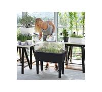 Prosperplast Set de jardinières RESPANA PLANTER SET 77 cm Gris pierre