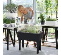 Prosperplast Set de jardinières RESPANA PLANTER SET 77 cm Gris pierre