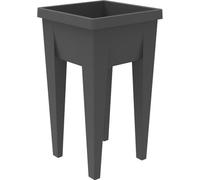 Potager sur Pieds EDA Veg&Table Aromatique, 23 L, 38,5 x 38,5 x 68 cm, Gris Anthracite