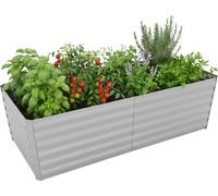 Potager surélevé en métal galvanisé - Résistant aux insectes