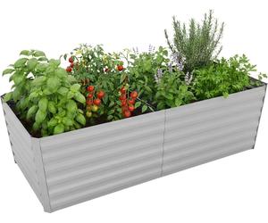 Potager surélevé en métal galvanisé - Résistant aux insectes