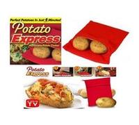Potato Express - Housse sac cuisson rapide pomme de terre micro-ondes G