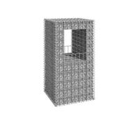 Vidaxl Poteau À Panier De Gabion 50x50x100 Cm Fer
