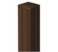 Poteau ALUPOST - NORTENE - 1,15 m - Aluminium - Marron - Panneaux Mosaïc