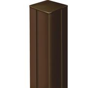 Poteau ALUPOST pour panneaux décoratifs - 2,15 m - aluminium - Rouille