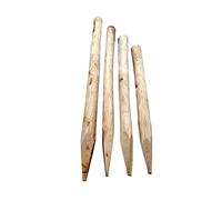 Poteau de clôture en châtaignier 200 cm - Poteau de palissade en châtaignier - Poteau de clôture en bois de châtaignier Pieu en bois