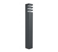 Poteau de jardin 75 cm 1xE27 gris foncé IP54 SU-MA RADO RADO 1 DG