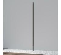 Poteau de jardin martelé graphite encastré LED 24W Field Maytoni