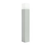 Poteau d'éclairage 70 cm 1xE27 argent IP44 SU-MA Cube CB-MAX 700 AL