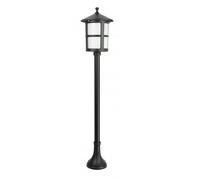 Poteau d'éclairage de jardin 101 cm 1xE27 noir IP23 SU-MA K 5002/2/TD