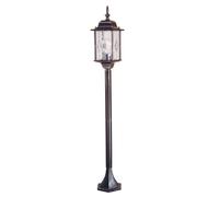 Poteau d'éclairage extérieur noir E27 60W Wexford Elstead