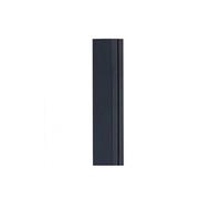 Poteau en aluminium Mosaic noir 2.15 m 2010485