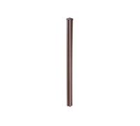 Poteau En Wpc Pour Clôture Sarthe En Wpc, Pilier, Système De Connexion 1,88 Marron Marron