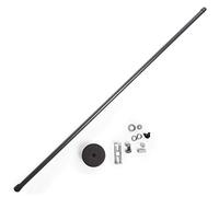 Poteau Extensible de Suspension Rail Spots LED 75 ► 150Cm - Noir |