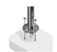 Poteau garde-corps - rond - diamètre 42,4 mm - 970 mm - inox 304 - brossé Design Production
