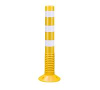 Poteaux de barrière de stationnement en plastique de 75 cm de haut...(Yellow,1pcs)