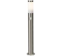 Brilliant Lampadaire extérieur Chorus 43699/82 détecteur de mouvements LED E27 10W acier inoxydable