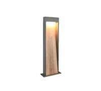 Potelet extérieur LED - TRIO - Salmon - 11W - 3000K - Imitation bois