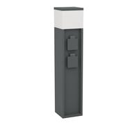 Potelet extérieur PARK 5 IP54 E27 1X25W en aluminium gris anthracite 100x100x500mm
