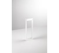 Potelet Led Extérieur 12W 3000K, Structure En Aluminium Blanc Mat, Design Moderne Orientable Ip65 - Perenz, Éclairage Jardin Et Allée Chic