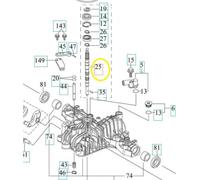 Potence à boîte K664GA Husqvarna 523074901