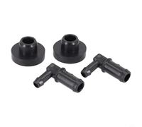 Potence de réservoir de carburant et kit de bague pour tondeuse à gazon Craftsman 532003645 532139277 Connecteur de tuyau de carburant en plastique Raccord de réservoir de tracteur de jardin