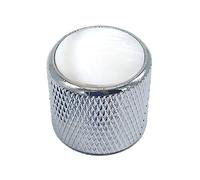 Potentiomètre en métal contrôle du Volume de la guitare, boutons de contrôle de la tonalité, boutons à arbre solide de 20mm de diamètre, pièces de rechange pour guitare, tonalité du Volume