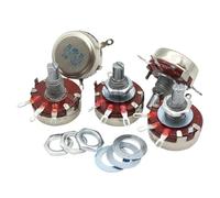 Potentiomètre rotatif conique en carbone à arbre rond WTH118 2 W 1 A 1 K 2,2 K 4,7 K 10 K 22 K 47 K 100 K 470 K 1 M 2 pièces(1M Ohm)