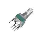Potentiomètre Vertical RK097 R097 avec support, poignée de 15mm, sans engrenage, 3 pieds A/B10K 2K 5K 50K 100K 250K, 2/5/10 pièces(2PCS,A100K)