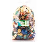 Potpourri aux fleurs séchées parfumées à la Vanille Douce | Grand paquet 1100 ml ≈ 150-190 g | Décoration florale pour la maison | Fleurs séchées pour vase, salon chambre salle de bain | Subtil parfum