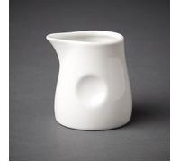 Olympia – Pots à lait alvéolés 70 ml en porcelaine – Lot de 6 GM366
