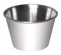 Pots à Sauce en Acier Inoxydable 70 ml x 12 Olympia 3 G