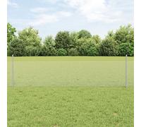 Pots De Clôture Vidaxl 5 Pcs U-Channel 60 Cm Acier Galvanisé, Clôture Hexagonale Vidaxl 0,5x10 M Acier Galvanisé