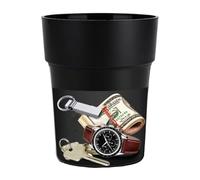 Pots d'intérieur pour ,décoration intérieure à double couche avec rangement | Organiseur de billets à double couche - pour Bijoux Montres Extérieur Jardin Terrasse Maison Entrée Balcon