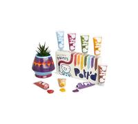 Pott'd™ Premium Acrylic Pottery Paints for Adults, Kit de peinture, Kit de peinture pour poterie à l'argile séchée à l'air - Peintures Rétro