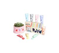 Pott'd™ Premium Acrylic Pottery Paints for Adults, Kit de peinture, Kit de peinture pour poterie à l'argile séchée à l'air - Peintures pastel
