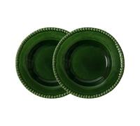 PotteryJo Assiette creuse Daria Ø26 cm Lot de 2 Moss