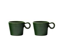PotteryJo Tasse avec poignée Daria Lot de 2 Moss