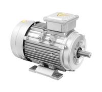 POTYYH Moteur électrique triphasé 1,1 kW 380 V avec bobine en cuivre pur Moteur électrique triphasé 1405 tr/min Diamètre de la tige 19 mm pour ventilateurs, pompes, machines-outils, compresseurs