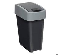 Paris Prix Poubelle 5 five simply smart – 10 L, 2 ouvertures, plastique gris