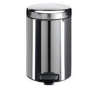 Poubelle 5 litres ronde à pédale Brabantia - Noir