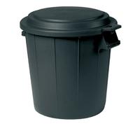 Poubelle 50l noir - 79557 NO - EDA