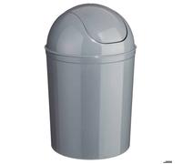 Poubelle 7 l Gris - 5five
