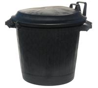 Poubelle 80 L avec couvercle - Fabrication française - Grande capacité pour tri et cuisine