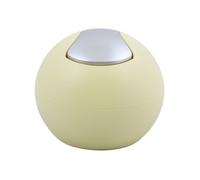 Poubelle à bascule BOWL MATT 1L Jaune mat Spirella