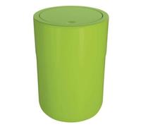 Poubelle à bascule - SPIRELLA - Cocco - 5L - Vert - Couvercle basculant