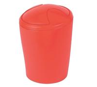 Poubelle à bascule - SPIRELLA - MOVE - 5L - Frosty Rouge - Polypropylène