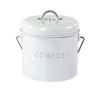 Poubelle à Compost de comptoir de Cuisine avec Couvercle, récipient à Compost d ' intérieur, Seau pour Seau de Cuisine, Poubelle Alimentaire, conteneur de comptoir avec Couvercle pour comptoir