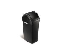 Boîte de conserve à couvercle pivotant 40 litres, Simplehuman - Schwarz